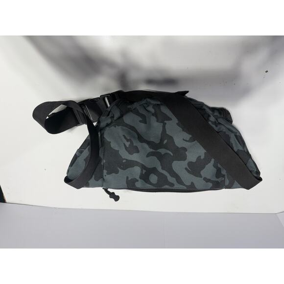 KUAI Tactical Sling Bag - Black Camo Chest Pack, Multi-Compartment - Picture 3 of 6